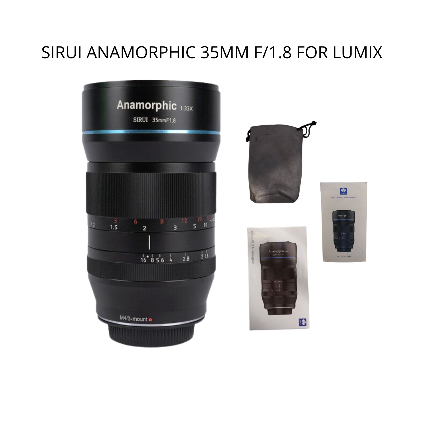 ::: USED ::: SIRUI ANAMORPHIC 35mm F/1.8 FOR LUMIX (EXMINT-565) - CONSIGNMENT