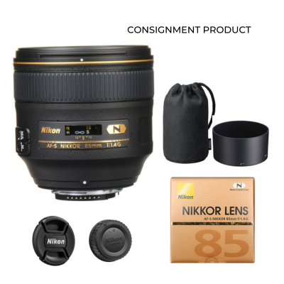 ::: USED ::: NIKON AF-S 85MM F/1.4G N (MINT - 353) - CONSIGNMENT