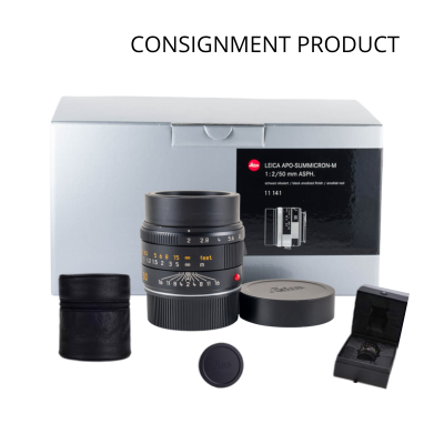 ::: USED ::: LEICA M 90MM F/2 APO BLACK PAINT (11636) - (MINT - 519) - CONSIGNMENT