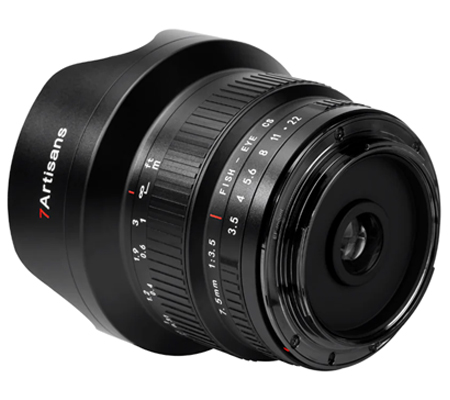 7Artisans 7.5mm f/3.5 for Nikon F Mount APSC