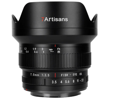 7Artisans 7.5mm f/3.5 for Nikon F Mount APSC