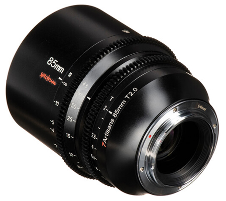 7Artisans 85mm T2.0 Spectrum Cine Lens for Nikon Z Mount Full Frame