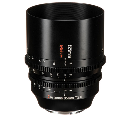 7Artisans 85mm T2.0 Spectrum Cine Lens for Nikon Z Mount Full Frame