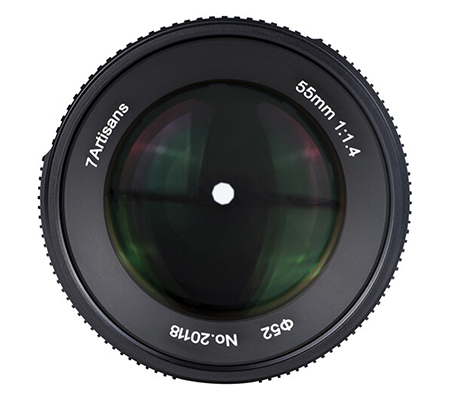 7Artisans 55mm f/1.4 Mark II for Canon EF-M Mount APSC