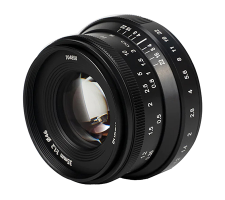 7Artisans 35mm f/1.2 Mark II for Canon EF-M Mount APSC