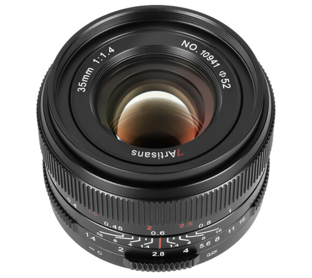 7Artisans 35mm f/1.4 Mark III for Panasonic L Mount Full Frame Black