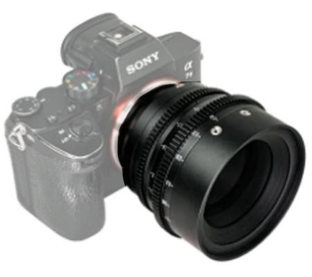 7Artisans 50mm T2.0 Spectrum Cine Lens for Sony FE Mount Full Frame