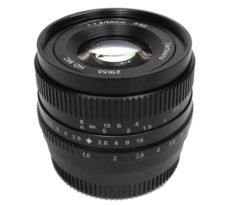 7Artisans 50mm f/1.8 Mark II for Micro Four Third Mount Black