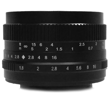 7Artisans 50mm f/1.8 Mark II for Fujifilm X Mount APSC