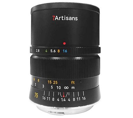 7Artisans 75mm f/1.4 for Canon RF Mount Full Frame