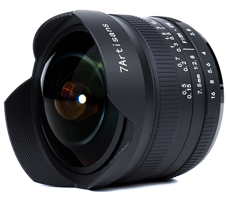 7Artisans 7.5mm f/2.8 Mark II Fisheye Lens for Micro Four Third Mount