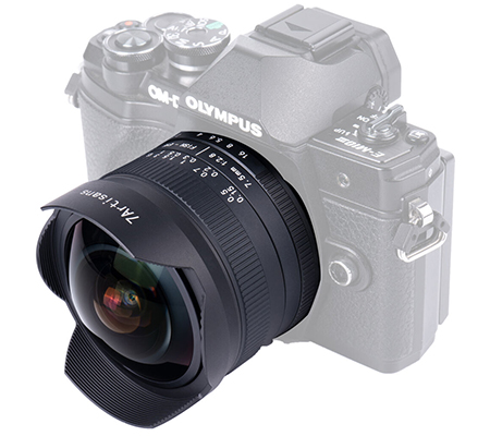 7Artisans 7.5mm f/2.8 Mark II Fisheye Lens for Micro Four Third Mount