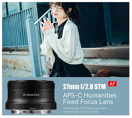 7Artisans AF 27mm f/2.8 for Nikon Z Mount APSC