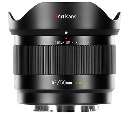 7Artisans AF 50mm f/1.8 for Sony E Mount APSC