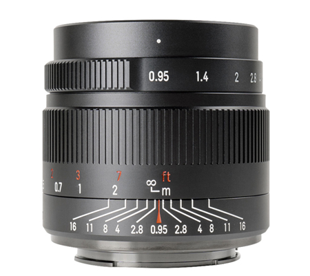 7Artisans 35mm f/0.95 for Micro Four Third Mount Black