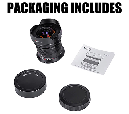 7Artisans 9mm f/5.6 for Sony FE Mount Full Frame