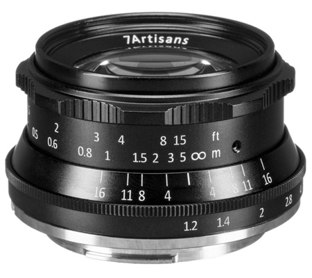 7Artisans 35mm f/1.2 for Canon EF-M Mount APSC