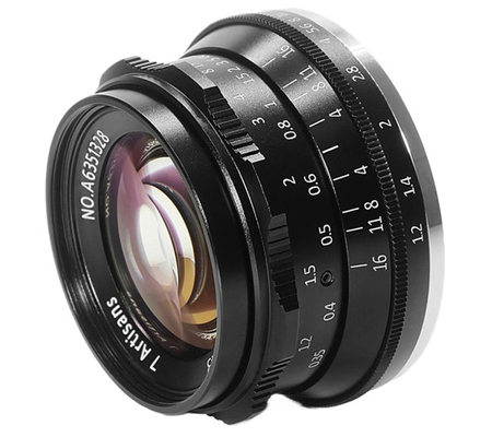 7Artisans 35mm f/1.2 for Canon EF-M Mount APSC