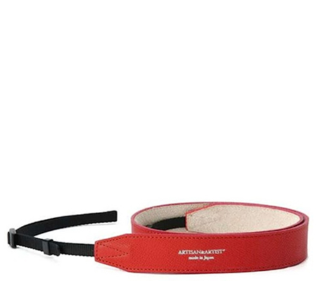 Artisan & Artist ACAM 600N Leather Camera Strap Orange