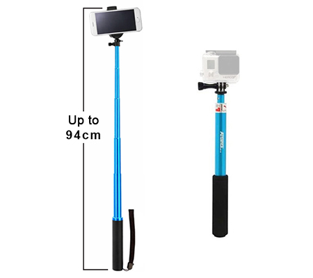 Attanta SMP-07 Selfie Stick Mini Monopod for Action Camera & Smartphone