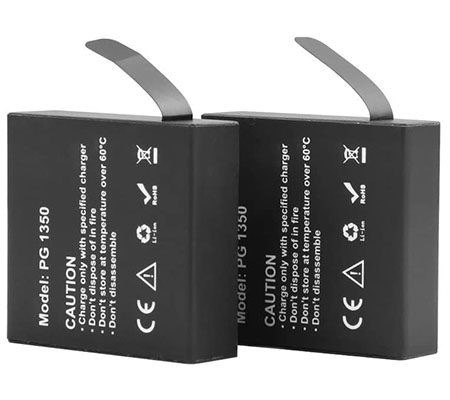 Akaso Battery kit for Brave 7 LE (2 Battery + 1 Docking)