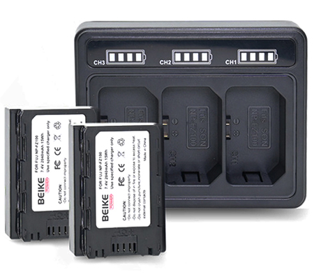 Beike Power NP-FZ100 Dual Battery + Charger for Sony Camera