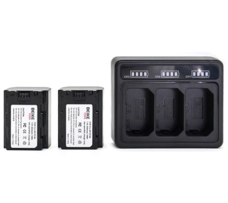 Beike Power NP-FZ100 Dual Battery + Charger for Sony Camera