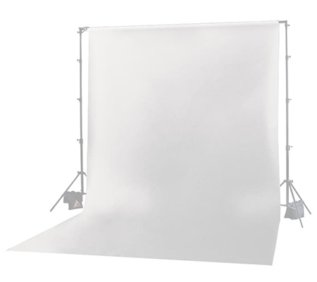 BEC ex. Kelly Background Paper Photo Studio 2.72m x 11m Arctic White