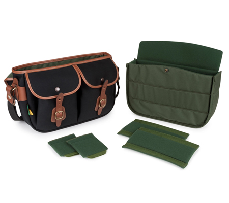 Billingham Hadley Pro 2020 Black Tan 100% Handmade in England