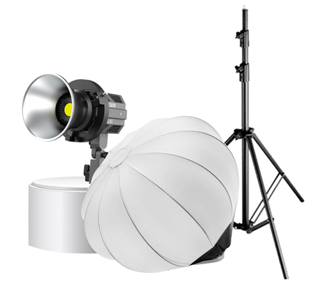 Colbor CL60 Bi-Color Bundling BL65 Parabolic Softbox + WH-260 Light Stand