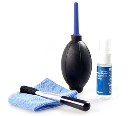 Cleaning Kit Partner 4 in 1 Digital Care Microfiber + Cleaning Spray + Brush + Blower