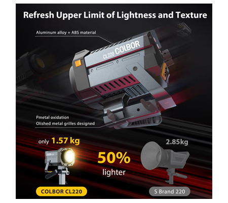 Colbor CL220 Bi-Color COB LED Video Light