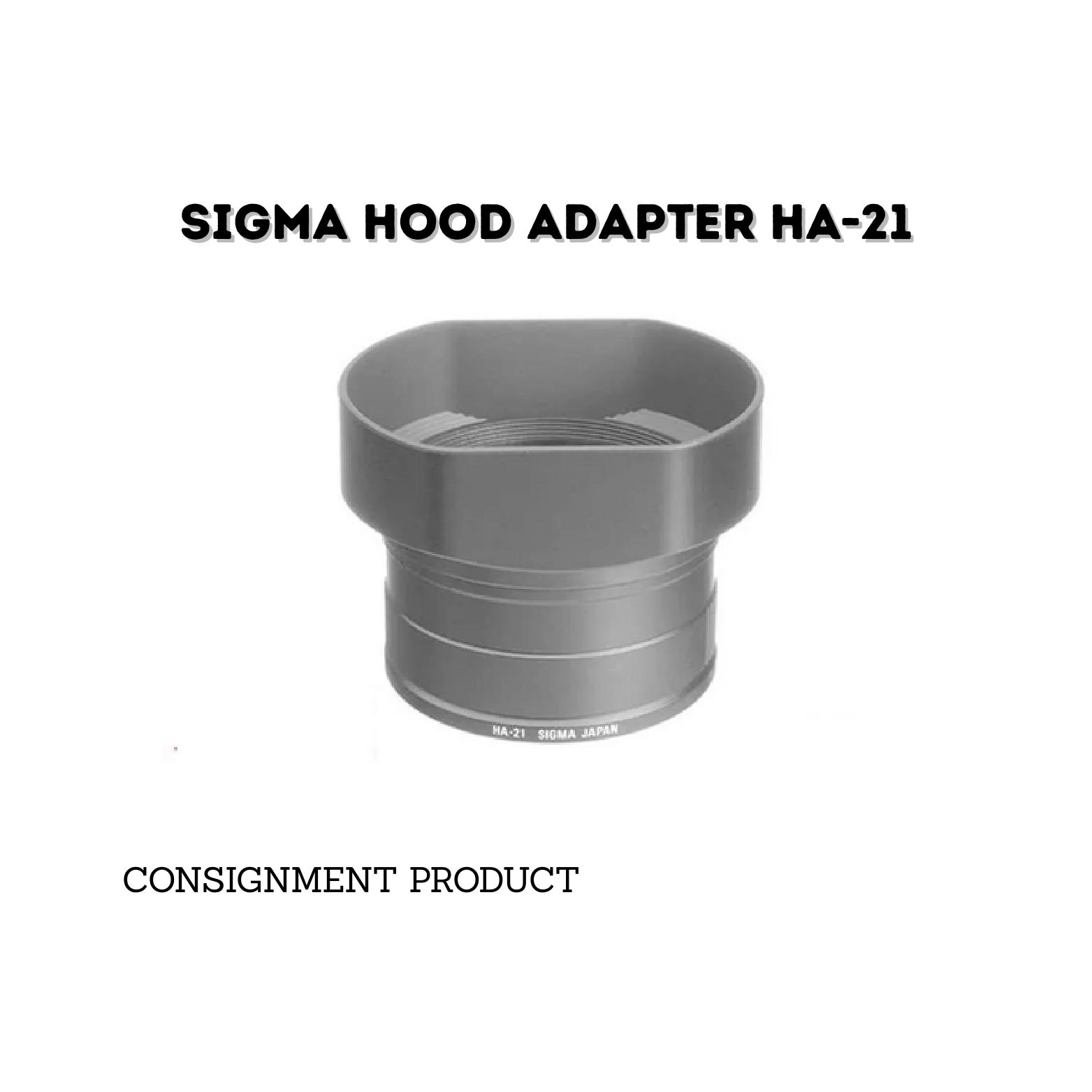 ::: USED ::: SIGMA HOOD ADAPTER HA-21 - CONSIGNMENT
