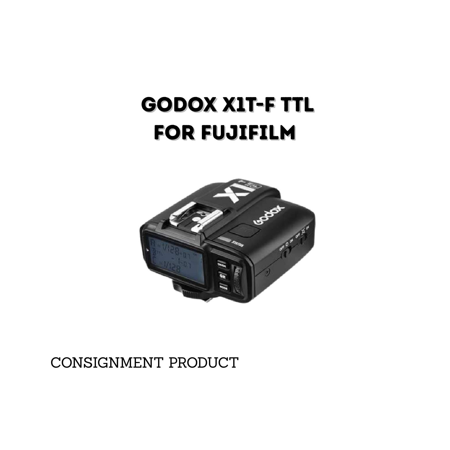 ::: USED ::: GODOX X1T-F TTL FOR FUJIFILM - CONSIGNMENT