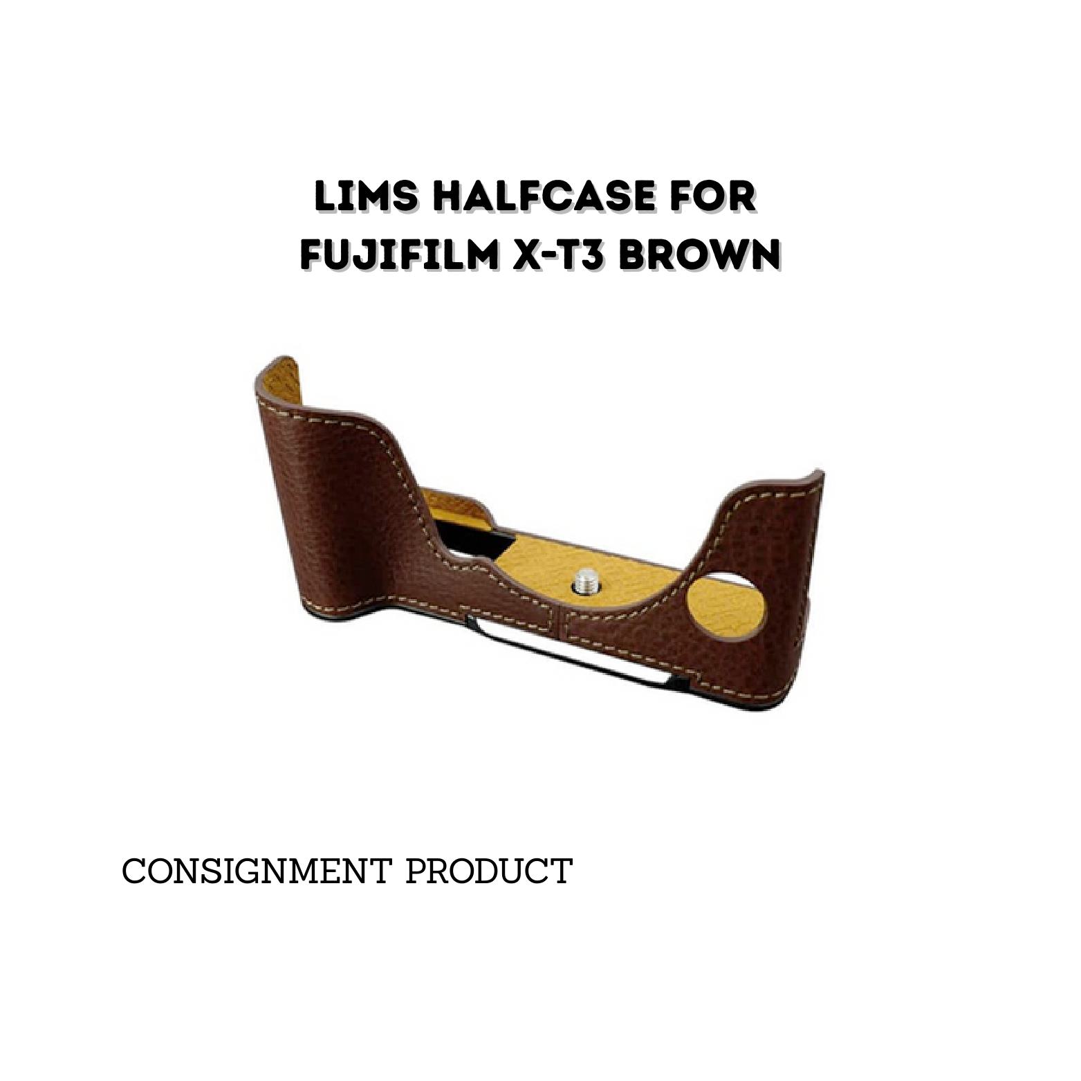 ::: USED ::: LIMS HALFCASE FOR FUJIFILM X-T3 BROWN - CONSIGNMENT