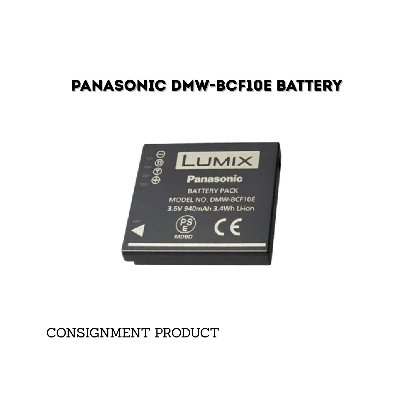 ::: USED ::: PANASONIC BATTERY DMW-BCF10E - CONSIGNMENT