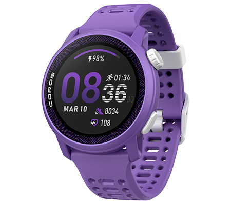 Coros Pace 3 GPS Sport Watch Silicone-Violet