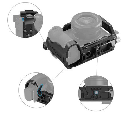 SmallRig Camera Cage for Sony A6700 4336