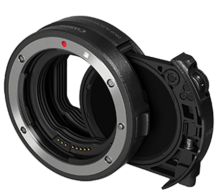 Canon Drop-in Filter Mount Adapter EF-EOS R with Variable ND Filter