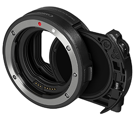 Canon Drop-in Filter Mount Adapter EF-EOS R with Variable ND Filter