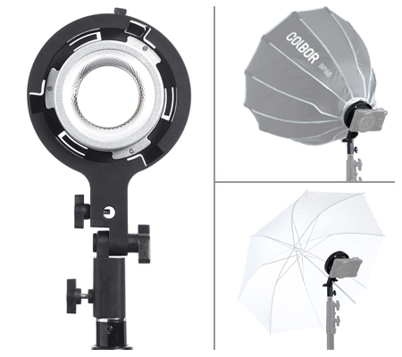 Colbor MAR Light Mount Adapter C Mount to Bowens Mount