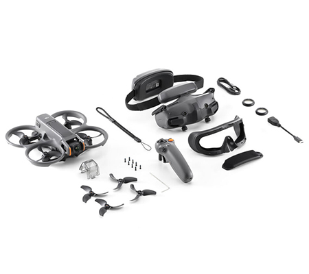DJI Avata 2 Fly More Combo with Single Battery + Googles 3 + Motion Controler 3