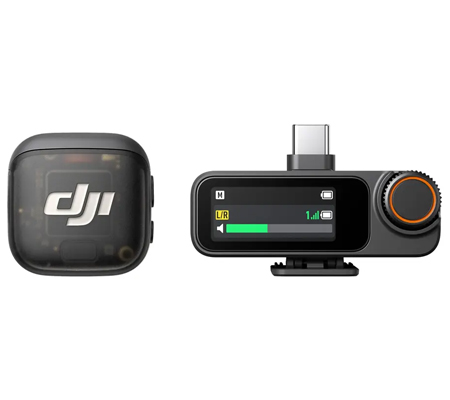 DJI Mic 3 TX +  RX Wireless Microphone System for Camera & Smartphone