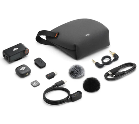 DJI Mic 3 TX +  RX Wireless Microphone System for Camera & Smartphone