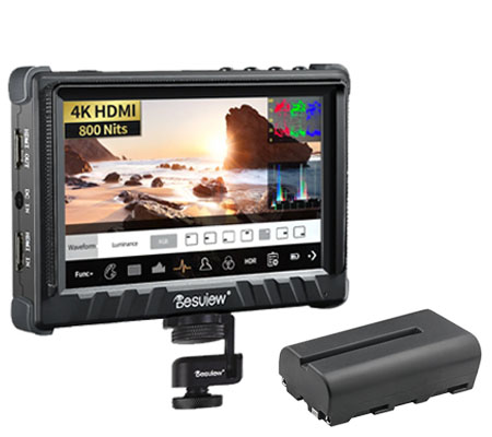 Desview P5II 5.5 Inch 4K Field Monitor Camera with Battery