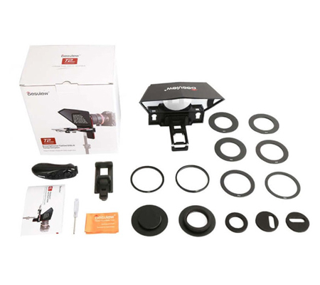 Desview T2 Broadcast Teleprompter for Camera Interview