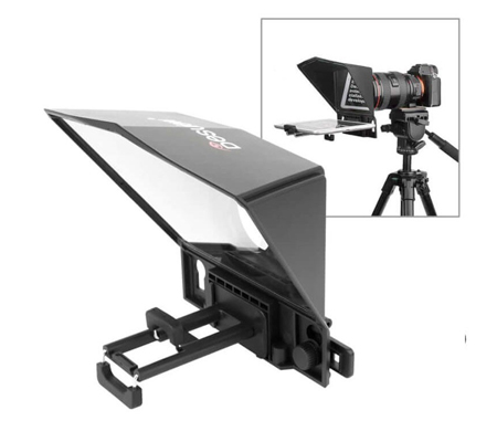 Desview T2 Broadcast Teleprompter for Camera Interview
