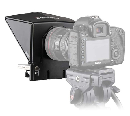 Desview T2 Broadcast Teleprompter for Camera Interview