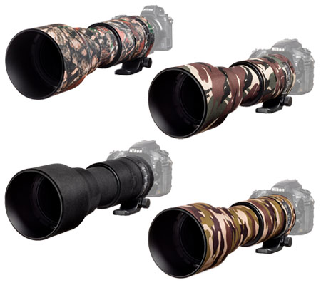 Easy Cover Lens Oak For Sigma 150-600mm f/5-6.3 DG OS HSM Contemporary Black