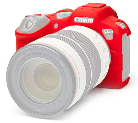 Easy Cover for Canon EOS R7 Red